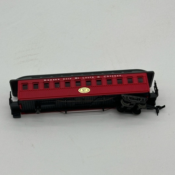 AHM HO Old Time Passenger Car KC St L&C Kansas City St Louis & Chicago 6237 - Picture 1 of 9